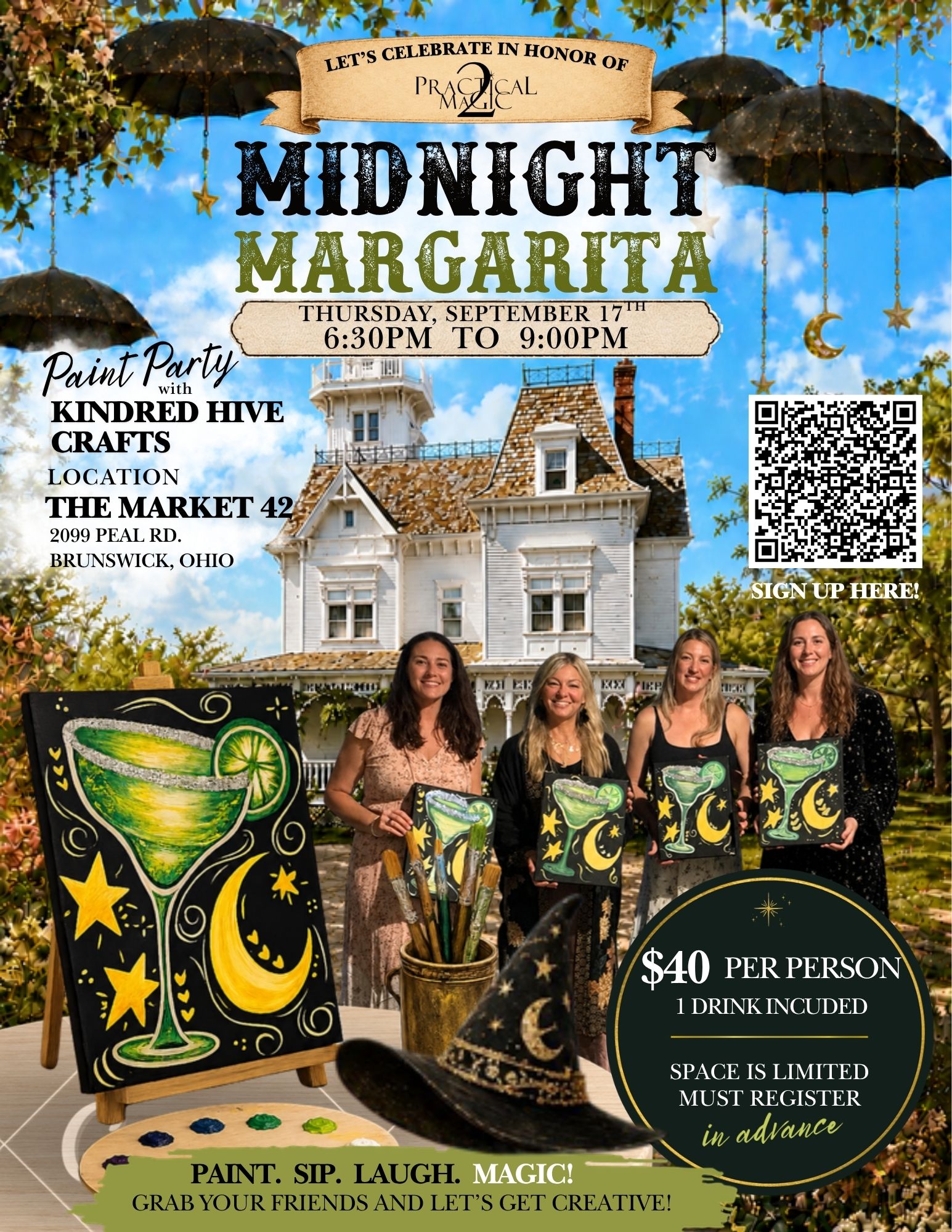 BONUS! Magical Margarita Marketing Flyer MARKET