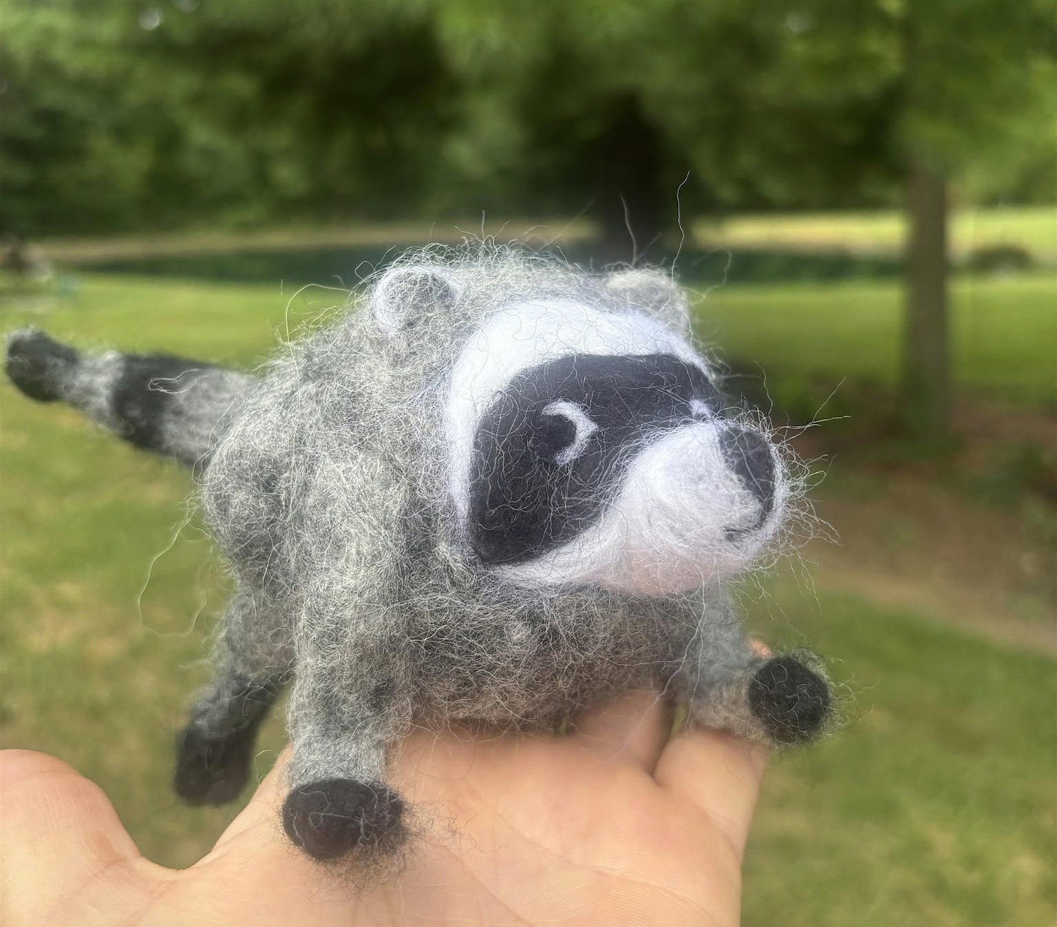 Shannon Craft Felt Jimothy the Racoon Edit